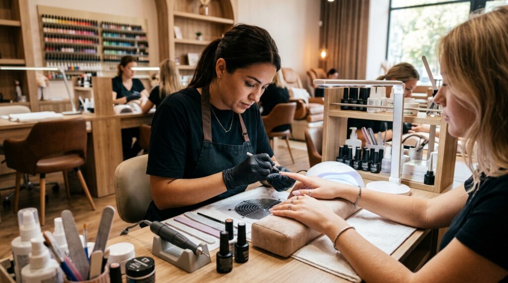 Pose Ongles Gel Paris 12 : Guide Complet salon de manucure Nia Nails 2026